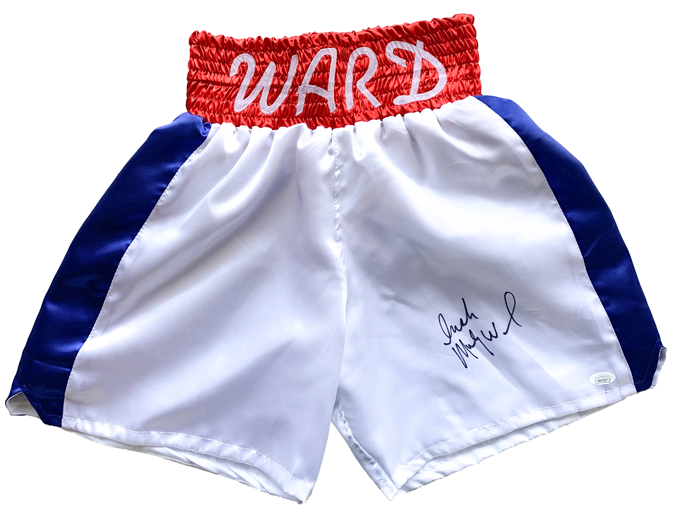 "Irish" Micky Ward Signed Boxing Trunks (JSA COA) at PristineAuction.com "Irish" Micky Ward Signed Boxing Trunks (JSA COA) at PristineAuction.com