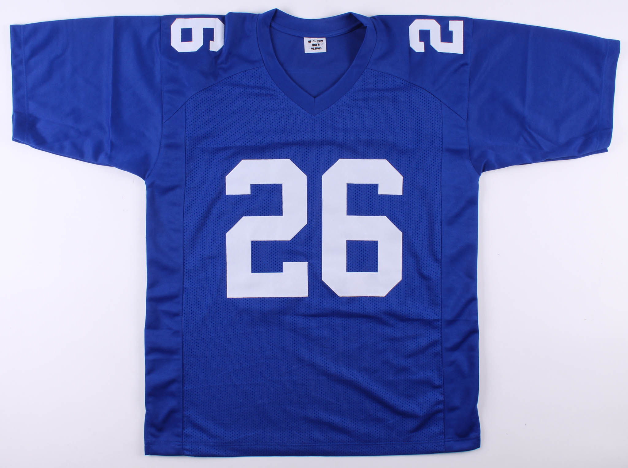 Saquon Barkley Signed New York Giants Jersey (JSA COA) at PristineAuction.com Saquon Barkley Signed New York Giants Jersey (JSA COA) at PristineAuction.com