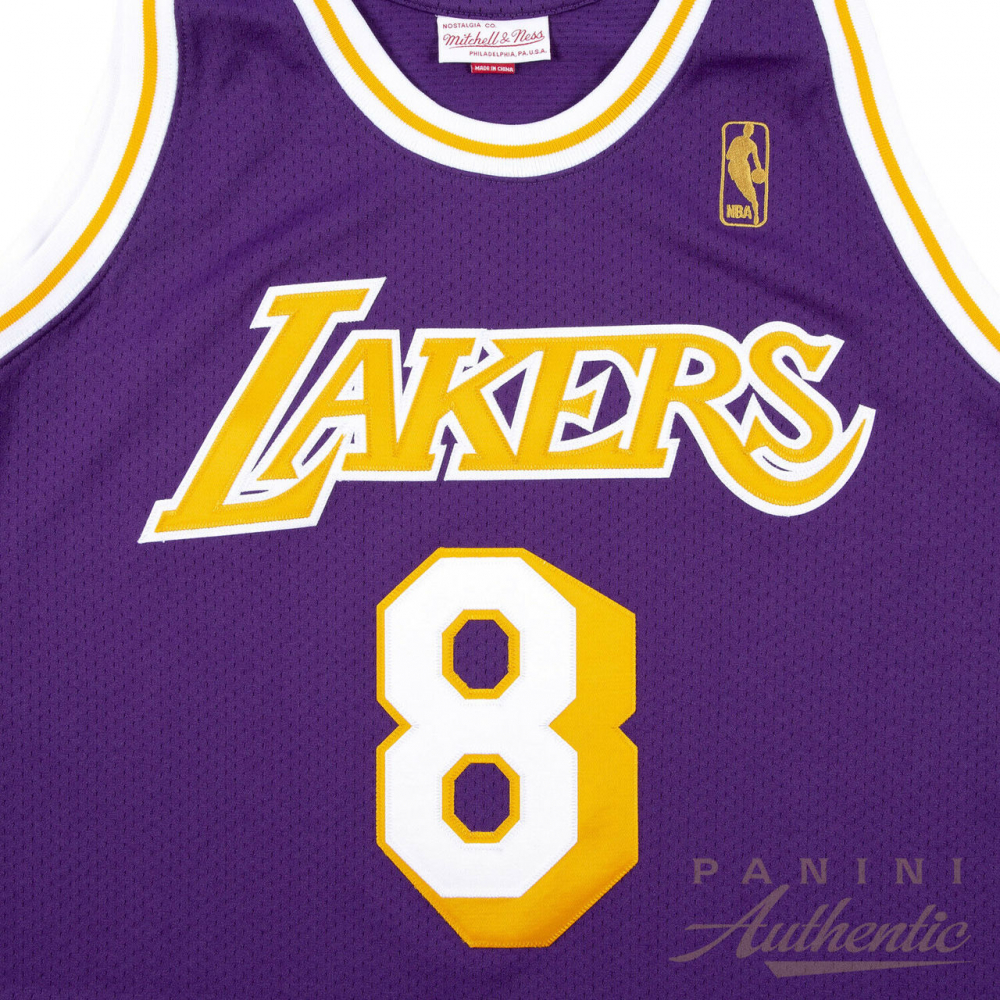 Mitchell & Ness Los Angeles Lakers #8 Kobe Bryant Purple 1997