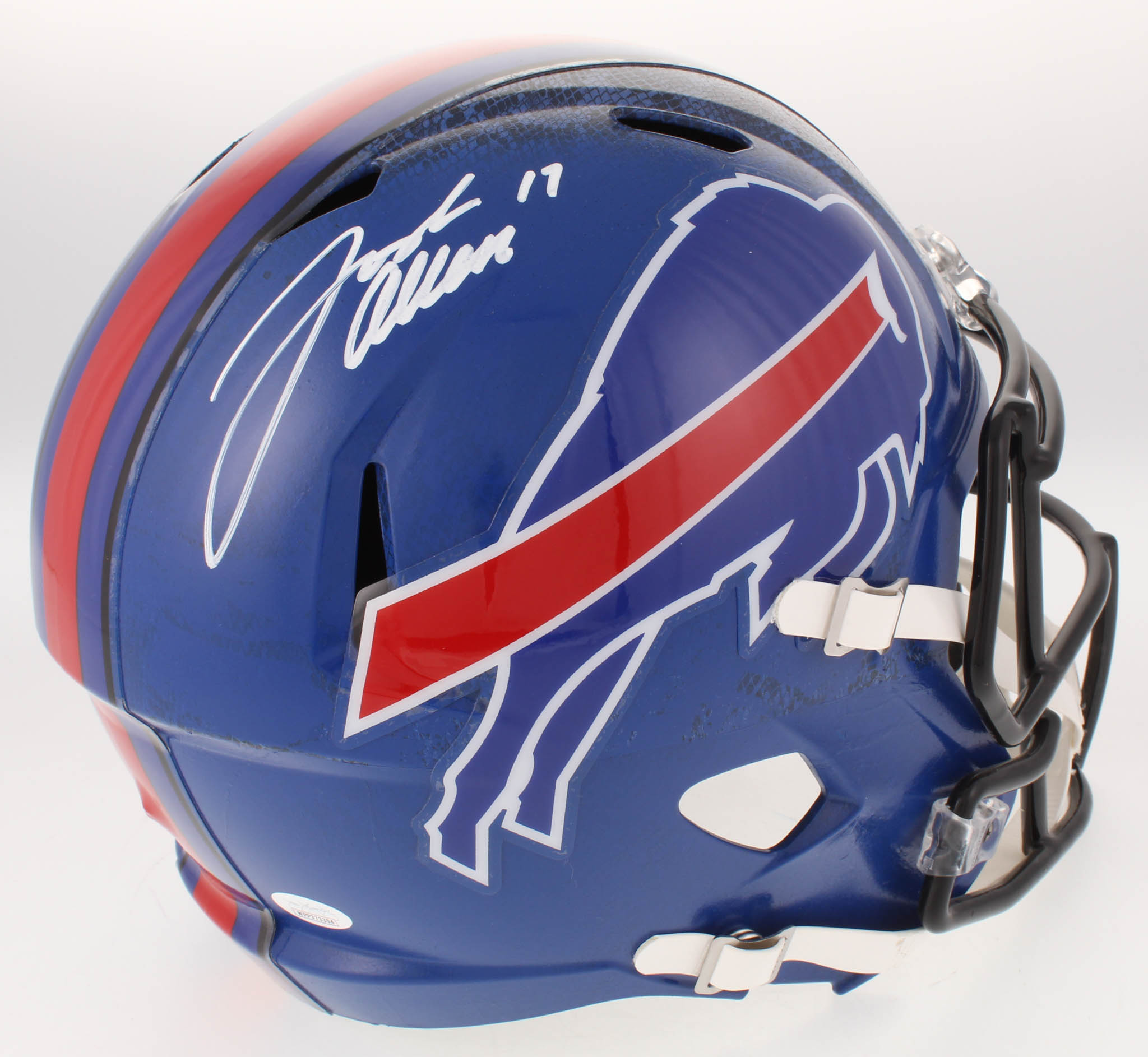 Josh Allen Signed Buffalo Bills Full-Size Speed Helmet (JSA COA) at PristineAuction.com Josh Allen Signed Buffalo Bills Full-Size Speed Helmet (JSA COA) at PristineAuction.com