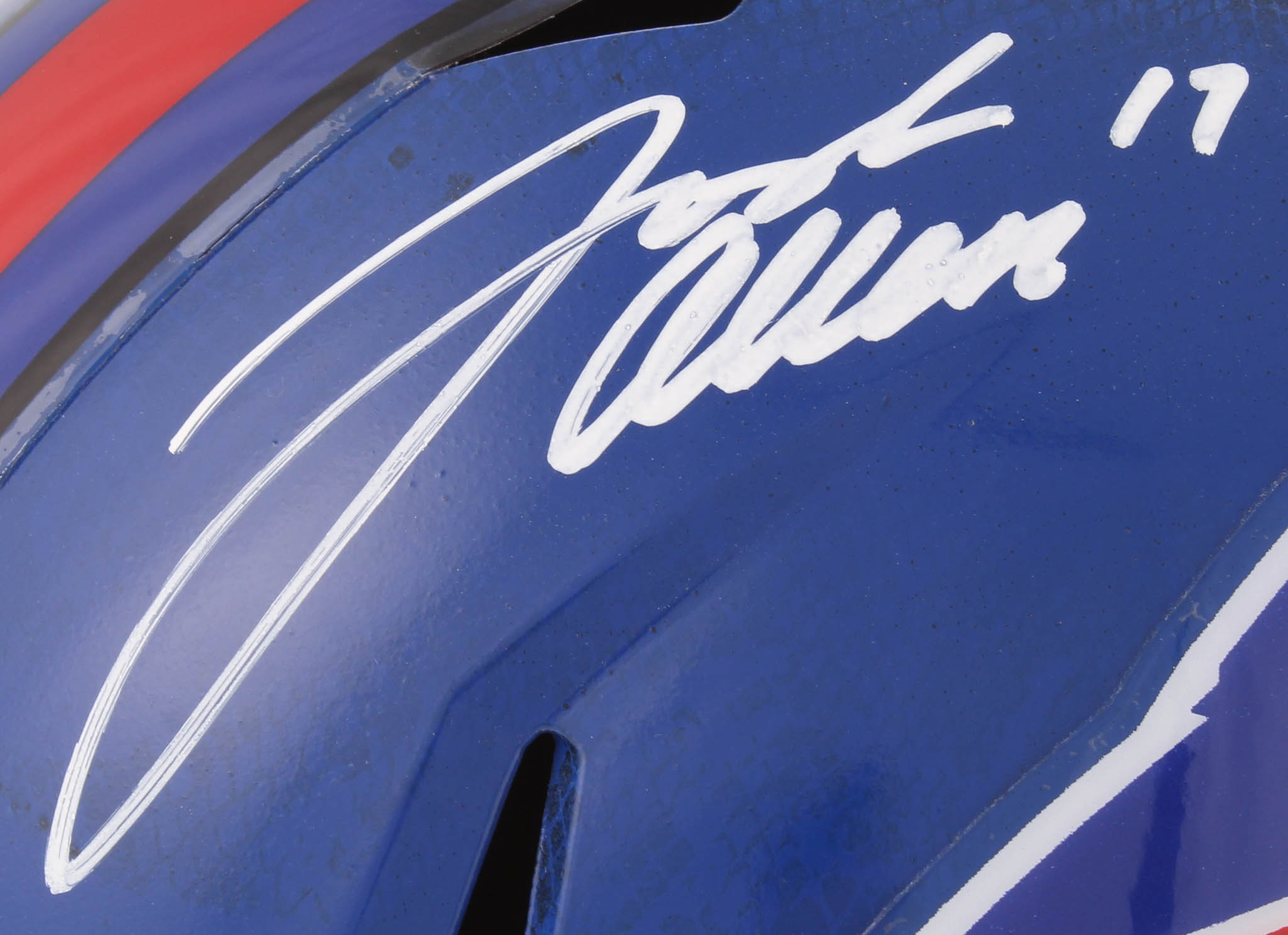 Josh Allen Signed Buffalo Bills Full-Size Speed Helmet (JSA COA) at PristineAuction.com Josh Allen Signed Buffalo Bills Full-Size Speed Helmet (JSA COA) at PristineAuction.com