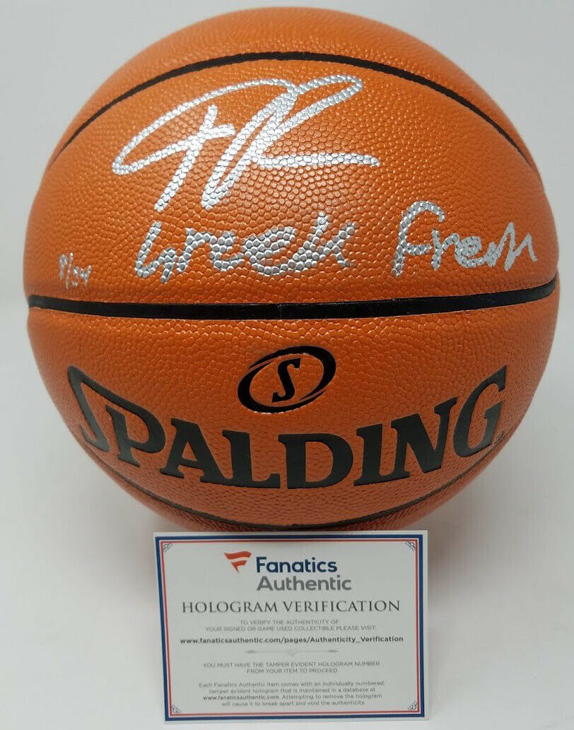 Giannis Antetokounmpo Signed LE Official NBA Game Ball Series Basketball Inscribed "Greek Freak" (Fanatics Hologram) at PristineAuction.com Giannis Antetokounmpo Signed LE Official NBA Game Ball Series Basketball Inscribed "Greek Freak" (Fanatics Hologram) at PristineAuction.com