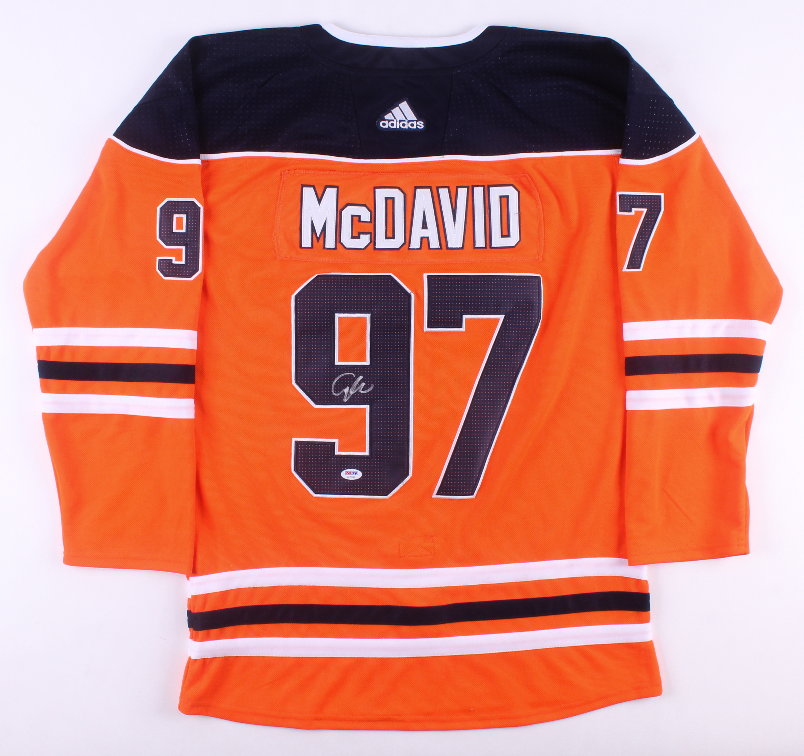 Connor McDavid Signed Edmonton Oilers Adidas Captain Jersey (PSA COA) at PristineAuction.com Connor McDavid Signed Edmonton Oilers Adidas Captain Jersey (PSA COA) at PristineAuction.com