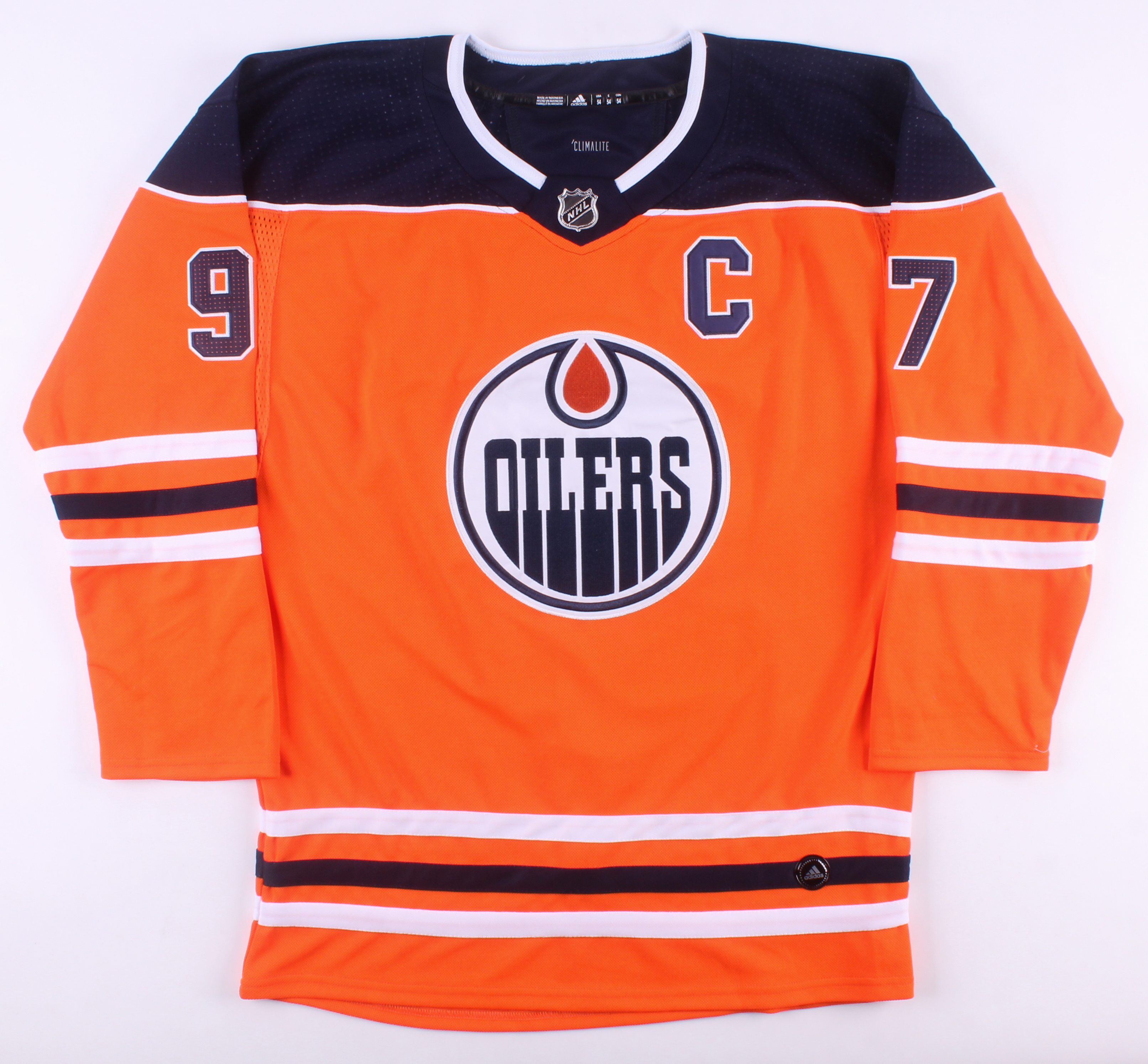 Connor McDavid Signed Edmonton Oilers Adidas Captain Jersey (PSA COA) at PristineAuction.com Connor McDavid Signed Edmonton Oilers Adidas Captain Jersey (PSA COA) at PristineAuction.com