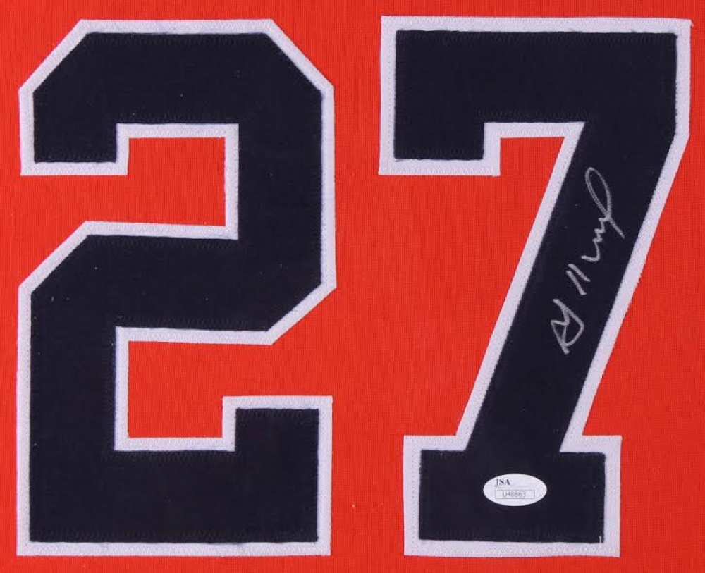 Jose Altuve Signed 35x43 Custom Framed Jersey (JSA COA) at PristineAuction.com Jose Altuve Signed 35x43 Custom Framed Jersey (JSA COA) at PristineAuction.com