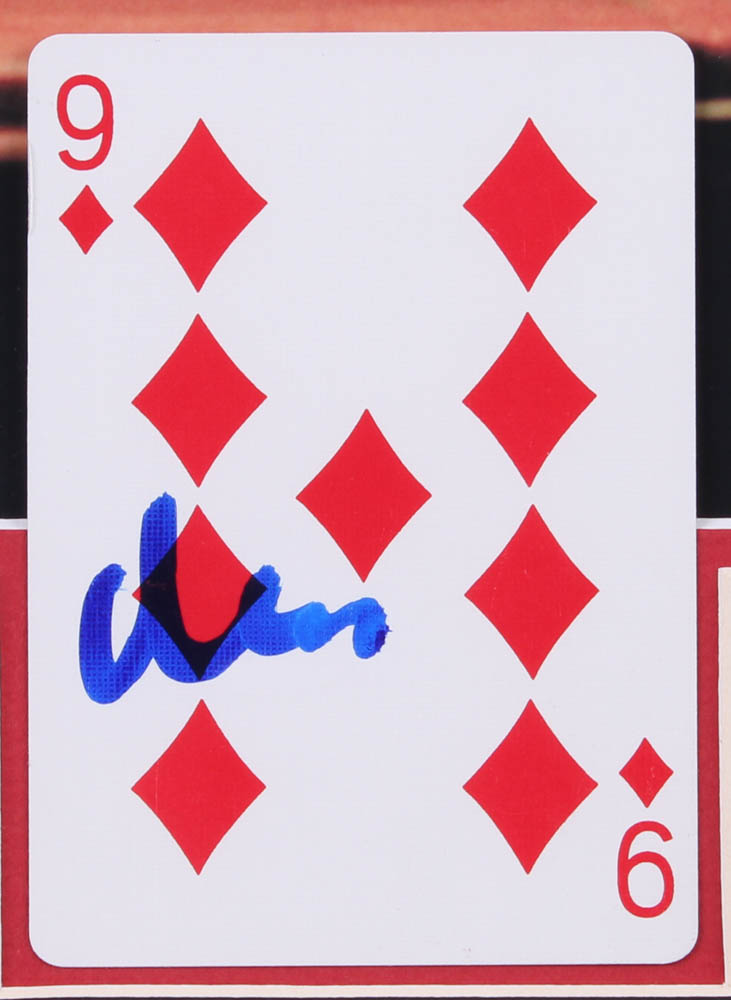 Matt Damon Signed "Rounders" 18x18 Custom Framed Playing Card Display with Photo (JSA COA) at PristineAuction.com Matt Damon Signed "Rounders" 18x18 Custom Framed Playing Card Display with Photo (JSA COA) at PristineAuction.com