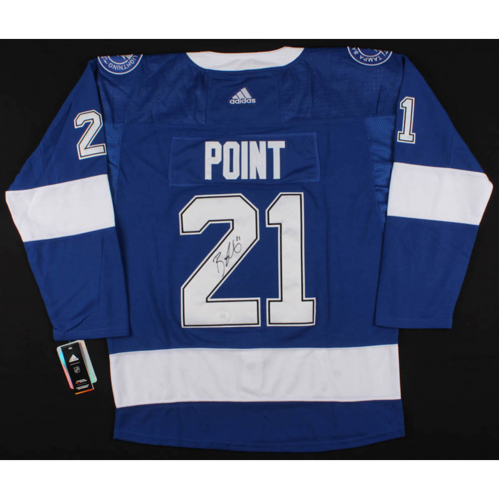 Brayden Point Signed Tampa Bay Lightning Jersey (JSA COA) Pristine Auction