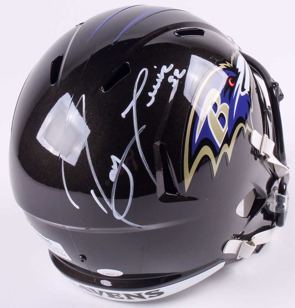 Ray Lewis Signed Baltimore Ravens Full-Size Speed Helmet (JSA COA) at PristineAuction.com Ray Lewis Signed Baltimore Ravens Full-Size Speed Helmet (JSA COA) at PristineAuction.com