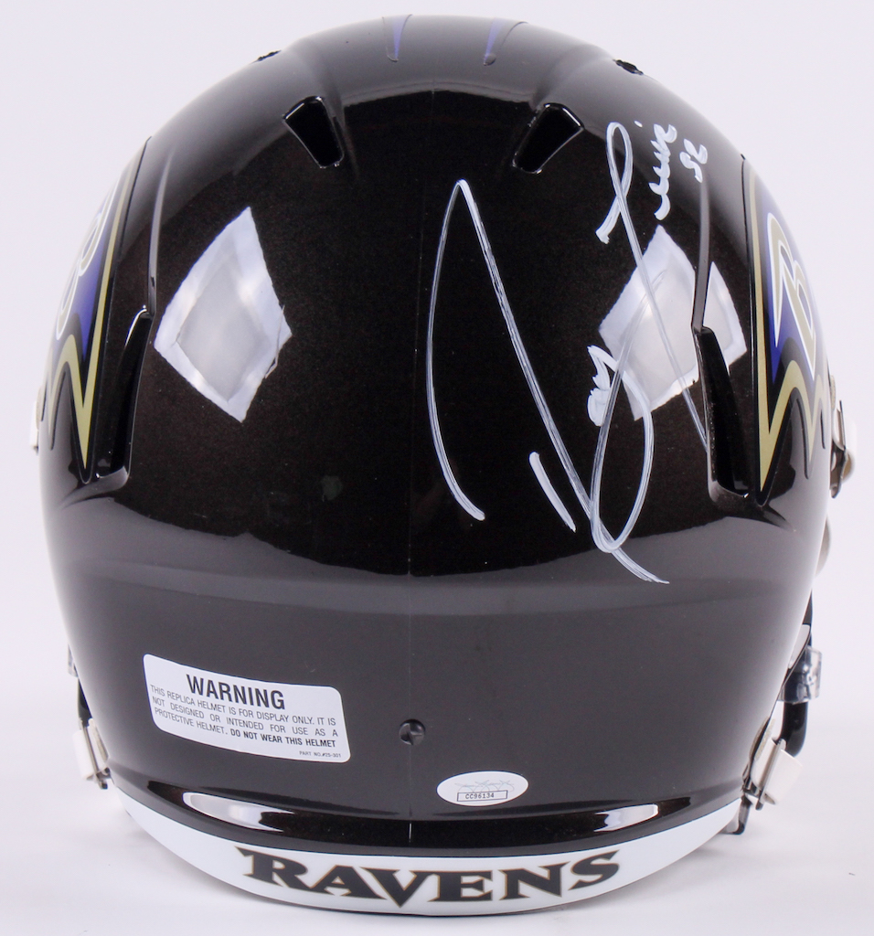 Ray Lewis Signed Baltimore Ravens Full-Size Speed Helmet (JSA COA) at PristineAuction.com Ray Lewis Signed Baltimore Ravens Full-Size Speed Helmet (JSA COA) at PristineAuction.com