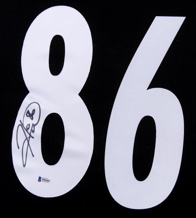 Hines Ward Signed Pittsburgh Steelers 35x43 Custom Framed Jersey (Beckett COA) at PristineAuction.com Hines Ward Signed Pittsburgh Steelers 35x43 Custom Framed Jersey (Beckett COA) at PristineAuction.com