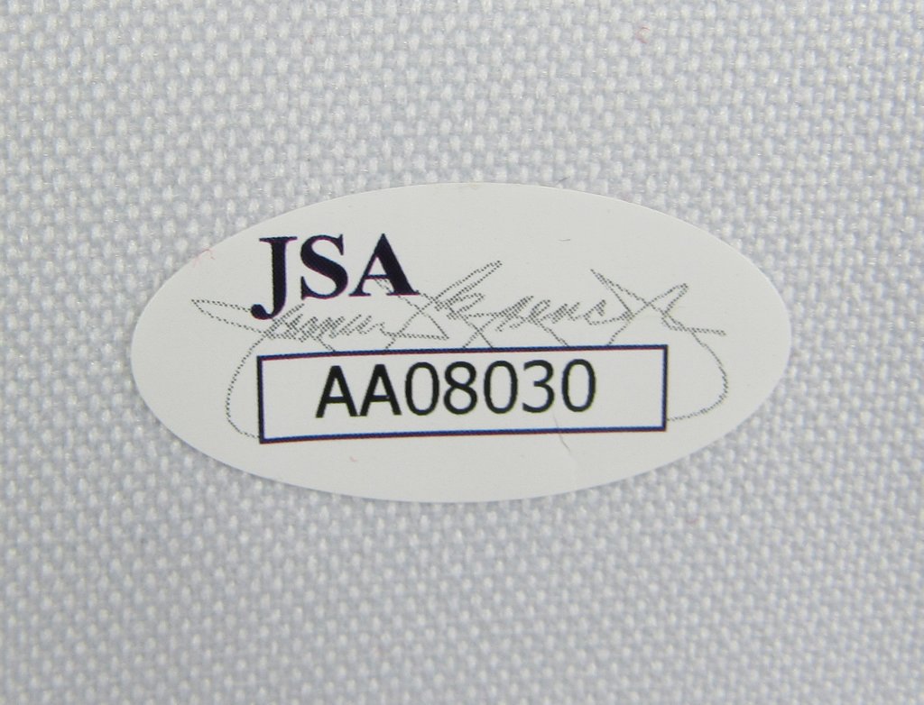 Rod Langway Signed Washington Capitals Jersey Inscribed "HOF 02" (JSA COA) at PristineAuction.com Rod Langway Signed Washington Capitals Jersey Inscribed "HOF 02" (JSA COA) at PristineAuction.com