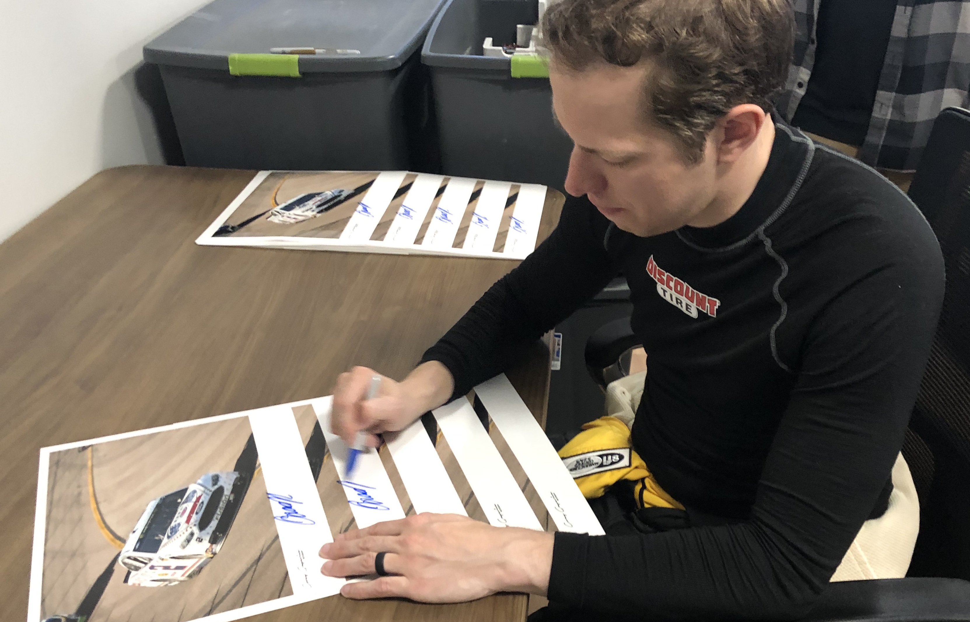 Brad Keselowski Signed Exclusive NASCAR 11x14 Photo (PA COA) at PristineAuction.com Brad Keselowski Signed Exclusive NASCAR 11x14 Photo (PA COA) at PristineAuction.com