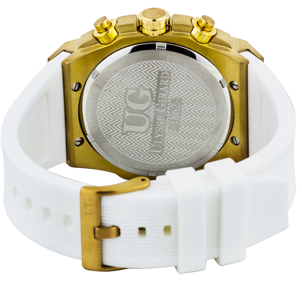 Ulysse Girard Swiss Chronograph Arbour Men's Watch at PristineAuction.com Ulysse Girard Swiss Chronograph Arbour Men's Watch at PristineAuction.com