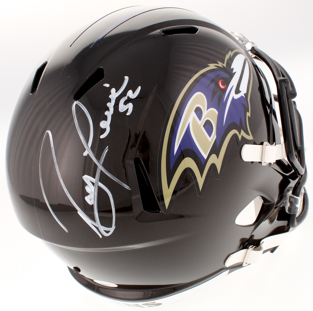 Ray Lewis Signed Baltimore Ravens Full-Size Speed Helmet (JSA COA) at PristineAuction.com Ray Lewis Signed Baltimore Ravens Full-Size Speed Helmet (JSA COA) at PristineAuction.com