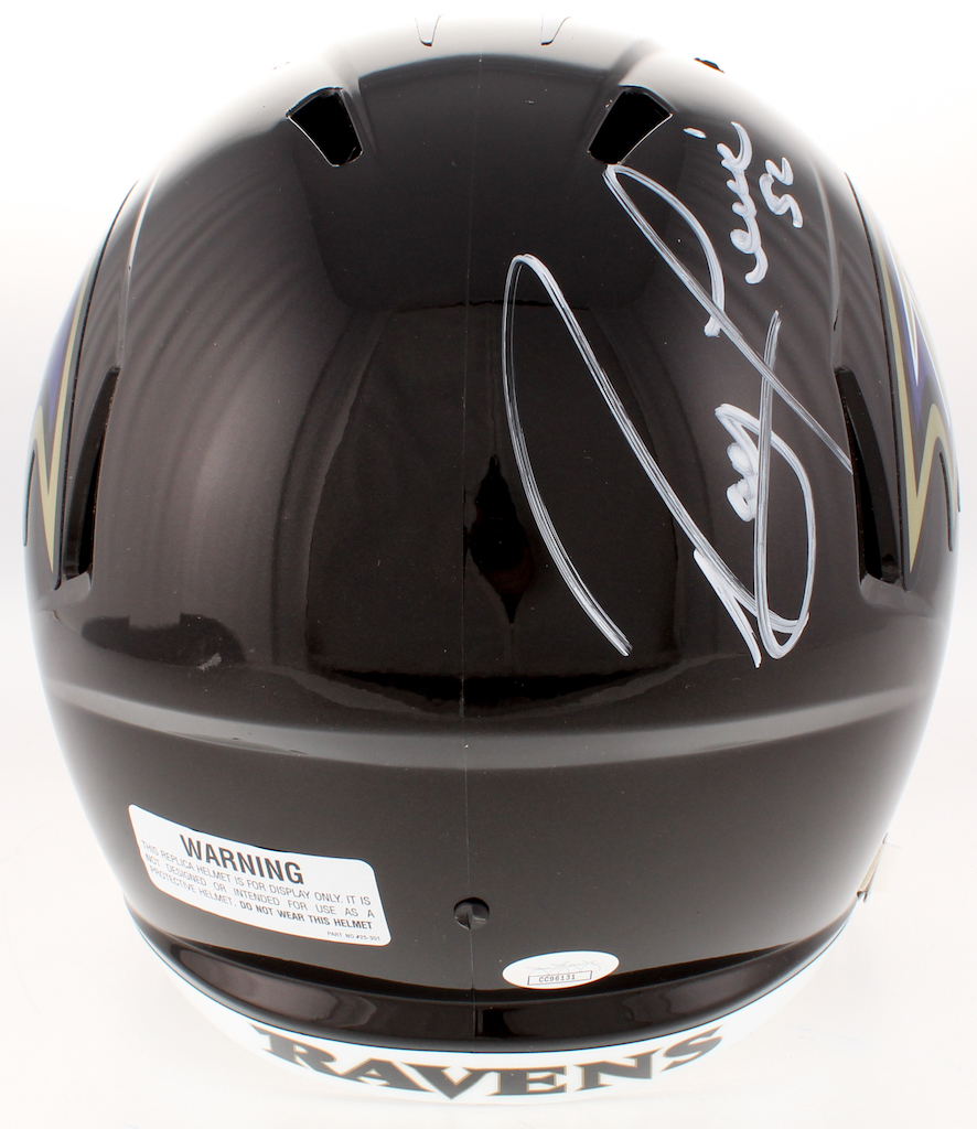 Ray Lewis Signed Baltimore Ravens Full-Size Speed Helmet (JSA COA) at PristineAuction.com Ray Lewis Signed Baltimore Ravens Full-Size Speed Helmet (JSA COA) at PristineAuction.com