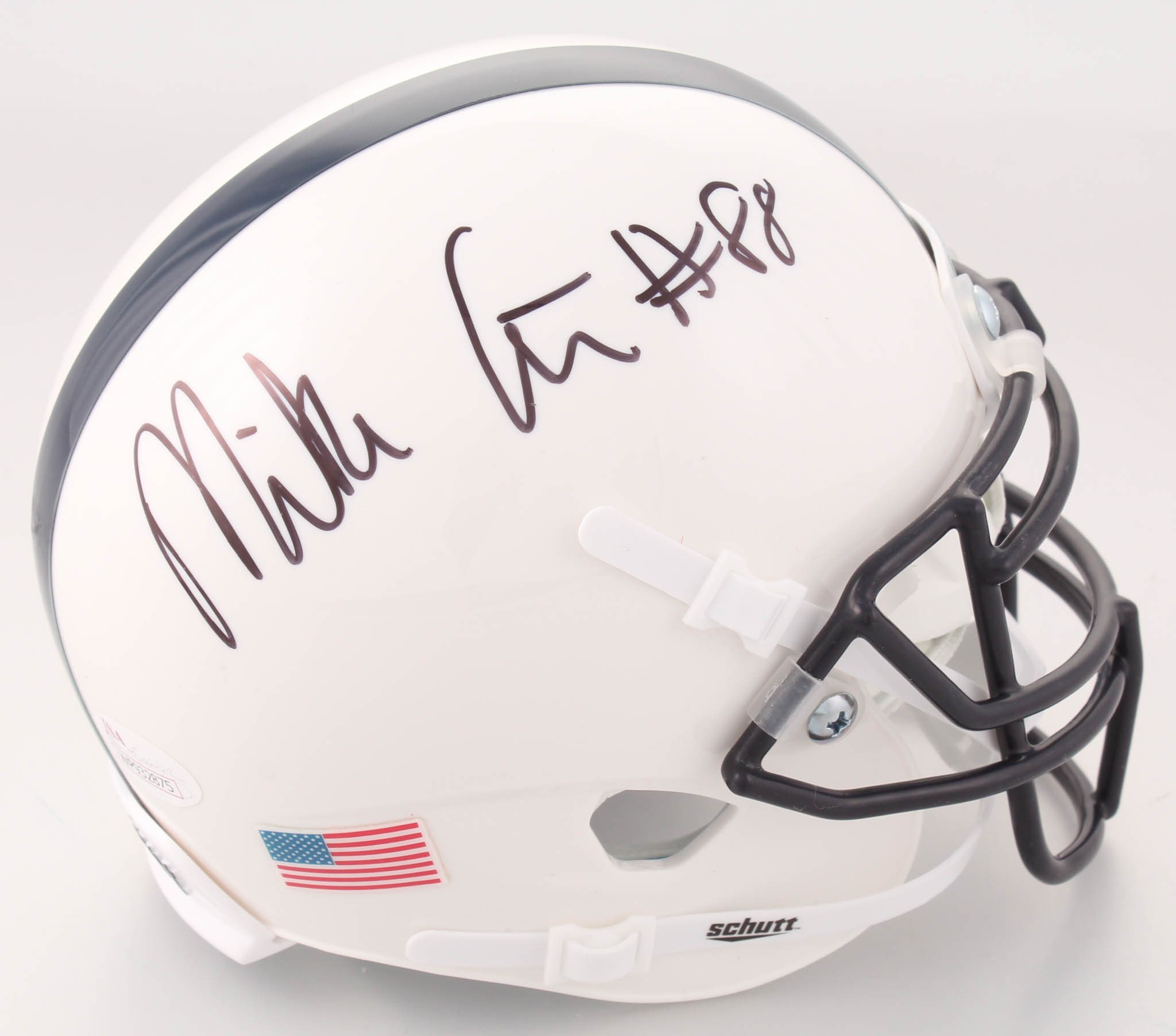Mike Gesicki Signed Penn State Nittany Lions Mini Helmet (JSA) at PristineAuction.com Mike Gesicki Signed Penn State Nittany Lions Mini Helmet (JSA) at PristineAuction.com