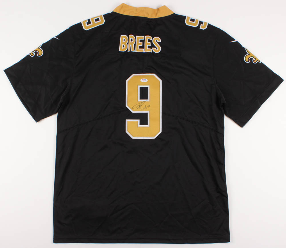 Drew Brees Signed New Orleans Saints Nike Jersey (PSA COA) at PristineAuction.com Drew Brees Signed New Orleans Saints Nike Jersey (PSA COA) at PristineAuction.com