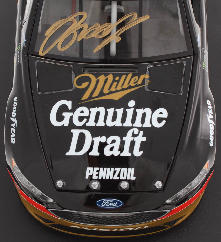 Brad Keselowski Signed 2018 NASCAR #2 Miller Genuine Draft - Darlington - 1:24 Premium Action Diecast Car (PA COA) at PristineAuction.com Brad Keselowski Signed 2018 NASCAR #2 Miller Genuine Draft - Darlington - 1:24 Premium Action Diecast Car (PA COA) at PristineAuction.com