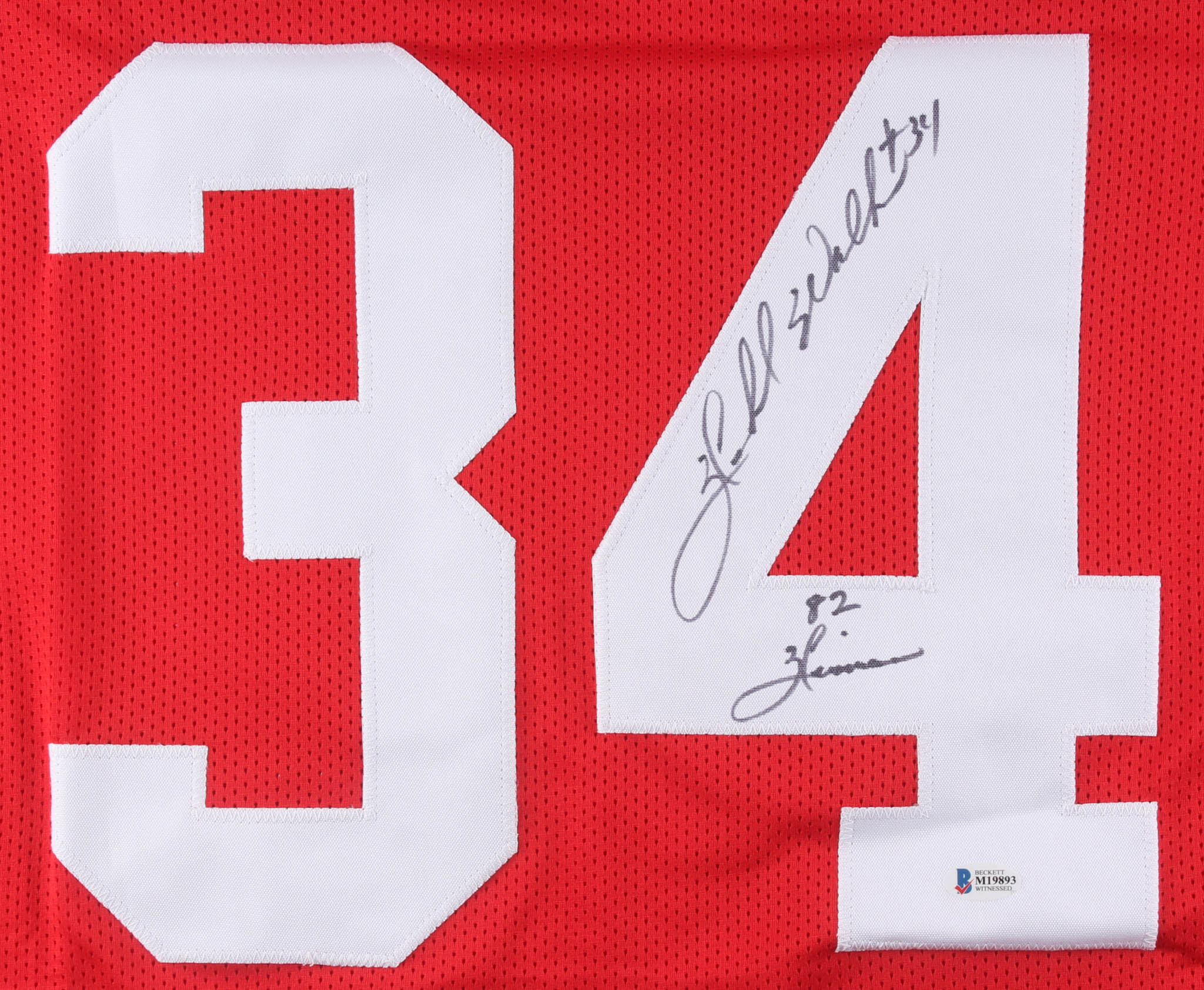 Herschel Walker Signed Jersey Inscribed "82 Heisman" (Beckett COA) at PristineAuction.com Herschel Walker Signed Jersey Inscribed "82 Heisman" (Beckett COA) at PristineAuction.com