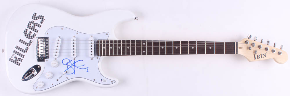 Brandon Flowers Signed The Killers 39" Electric Guitar (Beckett COA) at PristineAuction.com Brandon Flowers Signed The Killers 39" Electric Guitar (Beckett COA) at PristineAuction.com