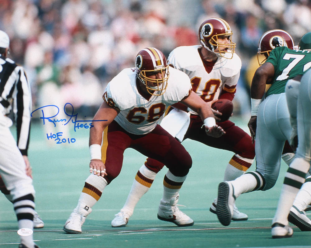 Russ Grimm Signed Washington Redskins 16x20 Photo Inscribed "HOF 2010" (JSA COA) at PristineAuction.com Russ Grimm Signed Washington Redskins 16x20 Photo Inscribed "HOF 2010" (JSA COA) at PristineAuction.com