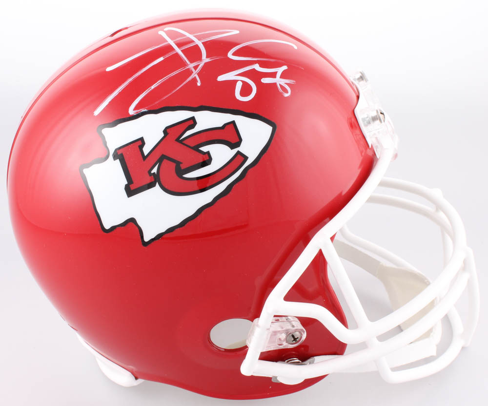 Travis Kelce Signed Kansas City Chiefs Full-Size Helmet (JSA COA) at PristineAuction.com Travis Kelce Signed Kansas City Chiefs Full-Size Helmet (JSA COA) at PristineAuction.com