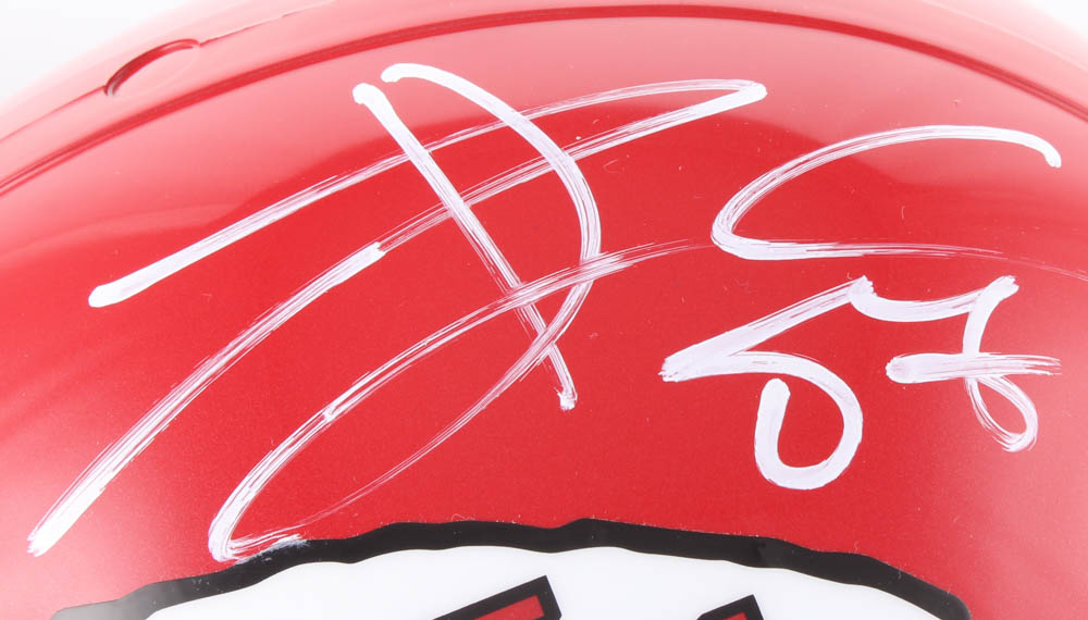 Travis Kelce Signed Kansas City Chiefs Full-Size Helmet (JSA COA) at PristineAuction.com Travis Kelce Signed Kansas City Chiefs Full-Size Helmet (JSA COA) at PristineAuction.com