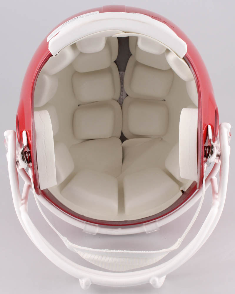 Travis Kelce Signed Kansas City Chiefs Full-Size Helmet (JSA COA) at PristineAuction.com Travis Kelce Signed Kansas City Chiefs Full-Size Helmet (JSA COA) at PristineAuction.com