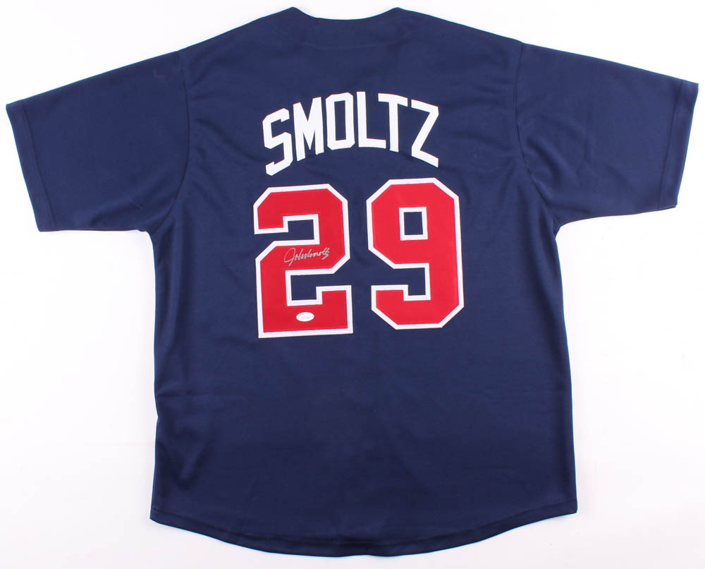 john smoltz autographed jersey