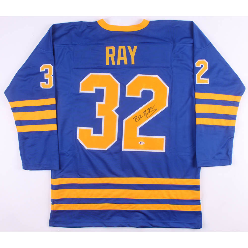 Rob Ray Signed Buffalo Sabres Jersey (Beckett COA) Pristine Auction