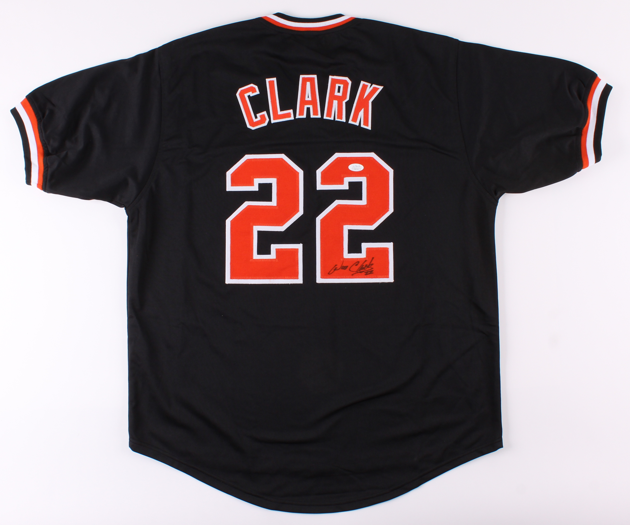 Will Clark Signed San Francisco Giants "Will the Thrill" Jersey (JSA COA) at PristineAuction.com Will Clark Signed San Francisco Giants "Will the Thrill" Jersey (JSA COA) at PristineAuction.com