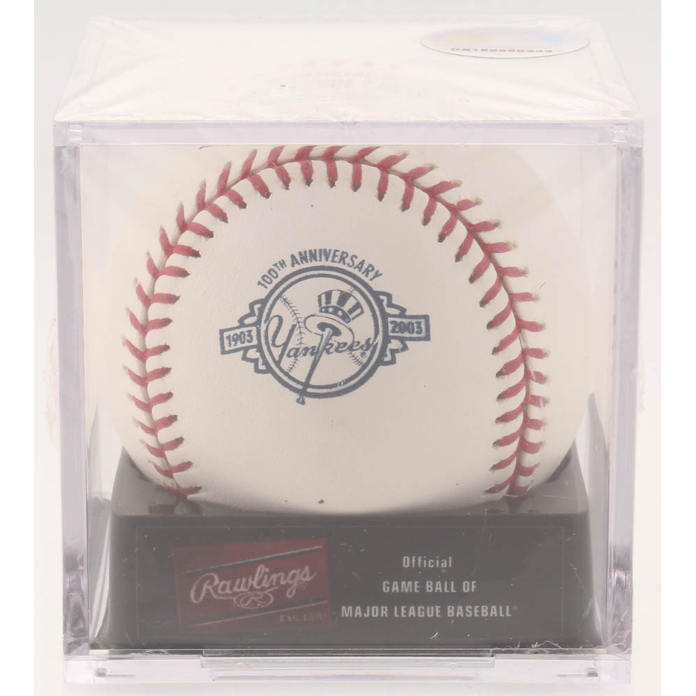 Baseball Signé George Scott Des Yankees - 100th OML, Certificat D'authenticité JSA