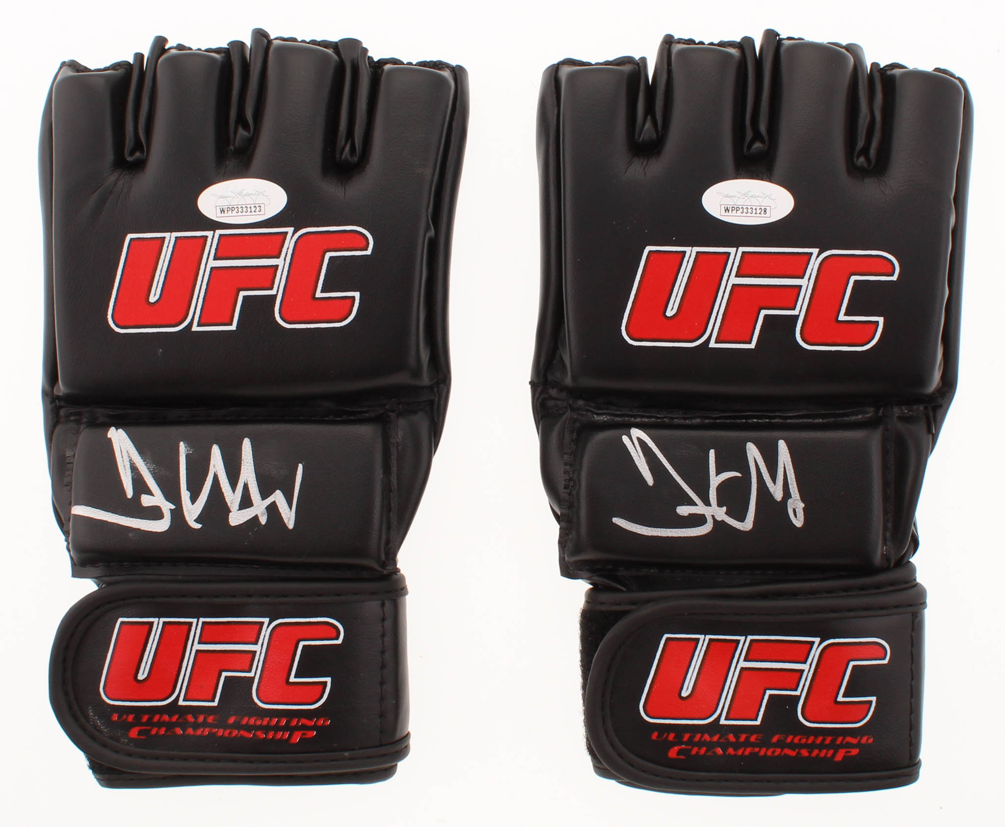 Pair of (2) Frank Mir Signed UFC Gloves (JSA Hologram) at PristineAuction.com Pair of (2) Frank Mir Signed UFC Gloves (JSA Hologram) at PristineAuction.com