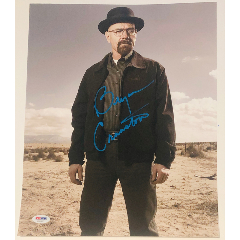 Bryan Cranston Signed "Breaking Bad" 11x14 Photo (PSA COA) | Pristine ...