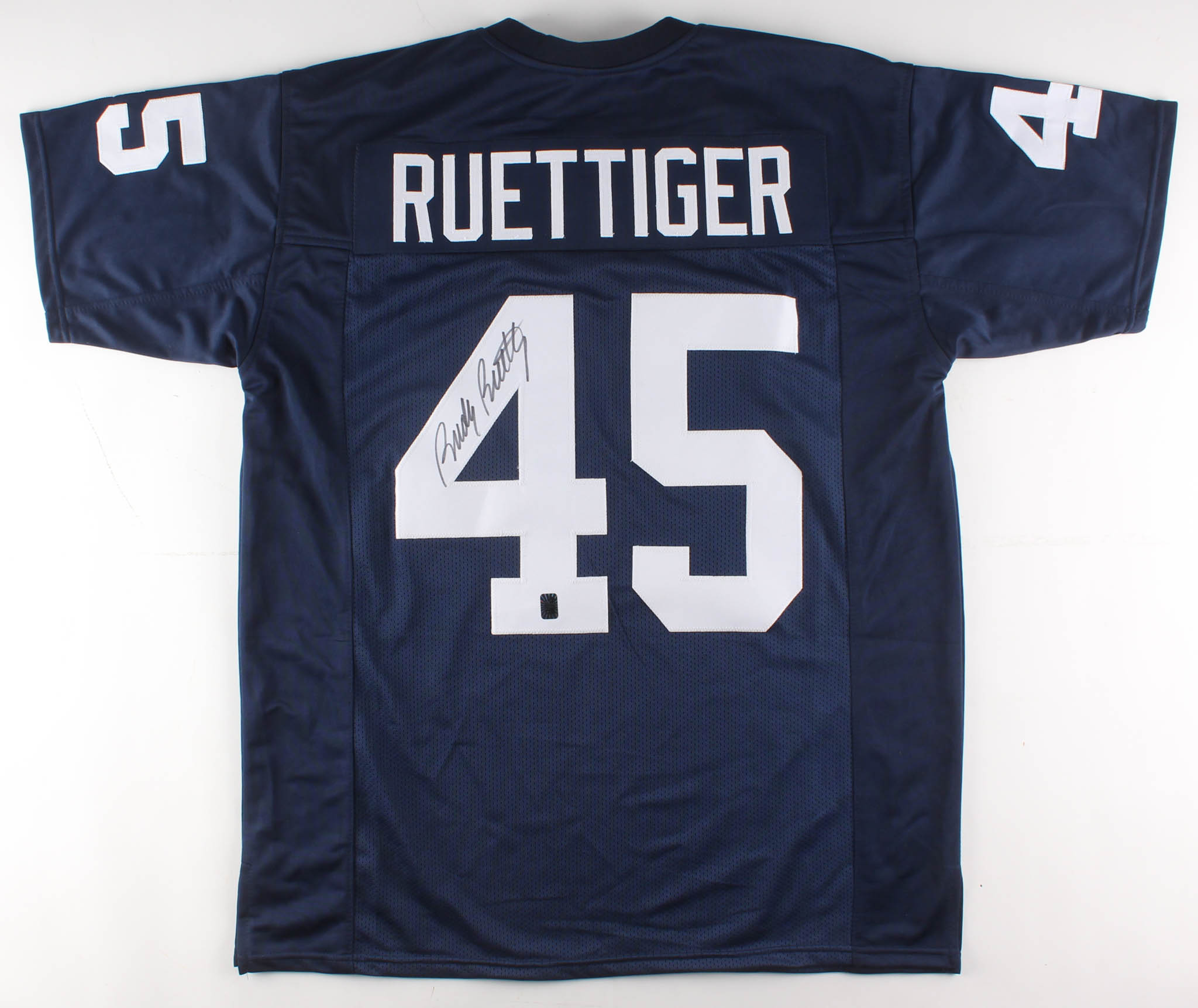 Rudy Ruettiger Signed Jersey (Ruettiger Hologram) at PristineAuction.com Rudy Ruettiger Signed Jersey (Ruettiger Hologram) at PristineAuction.com