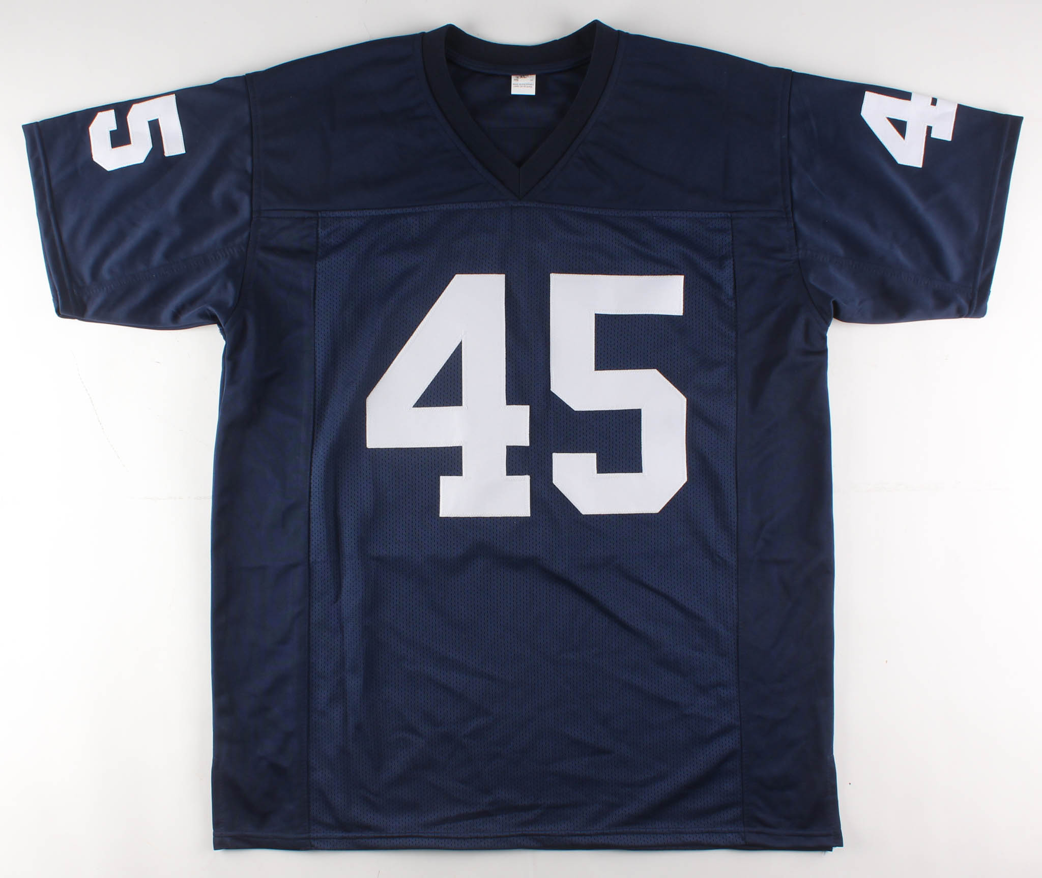 Rudy Ruettiger Signed Jersey (Ruettiger Hologram) at PristineAuction.com Rudy Ruettiger Signed Jersey (Ruettiger Hologram) at PristineAuction.com