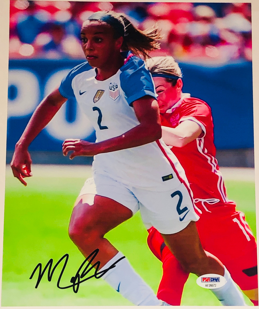 Mallory Pugh Signed Team USA 8.5x11 Photo (PSA COA) at PristineAuction.com Mallory Pugh Signed Team USA 8.5x11 Photo (PSA COA) at PristineAuction.com