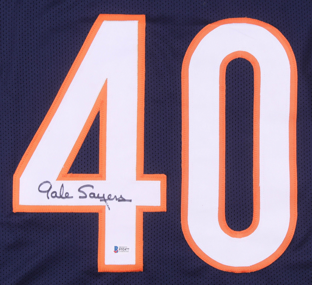 Gale Sayers Chicago Bears Custom Football Jersey – Blue, Unbranded, Adult Sizes S-3XL
