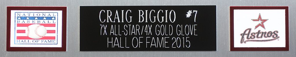 Craig Biggio Signed 35x43 Custom Framed Jersey (TriStar Hologram) at PristineAuction.com Craig Biggio Signed 35x43 Custom Framed Jersey (TriStar Hologram) at PristineAuction.com