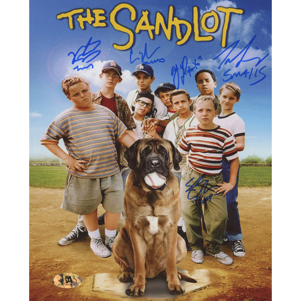 THE SANDLOT CAST signed autographed photo COA Hologram main image 0