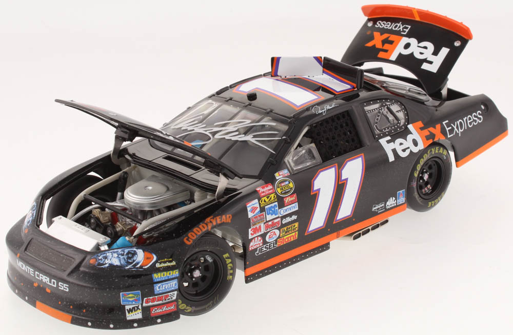 Denny Hamlin Signed LE #11 FedEx 2006 Monte Carlo 1:24 Die-Cast Car (Beckett COA) at PristineAuction.com Denny Hamlin Signed LE #11 FedEx 2006 Monte Carlo 1:24 Die-Cast Car (Beckett COA) at PristineAuction.com