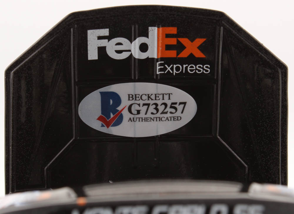 Denny Hamlin Signed LE #11 FedEx 2006 Monte Carlo 1:24 Die-Cast Car (Beckett COA) at PristineAuction.com Denny Hamlin Signed LE #11 FedEx 2006 Monte Carlo 1:24 Die-Cast Car (Beckett COA) at PristineAuction.com