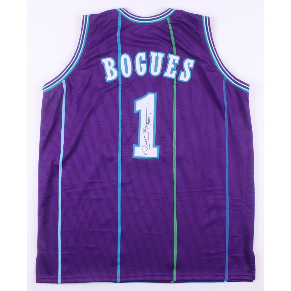 Muggsy Bogues Signed Jersey (JSA COA) | Pristine Auction
