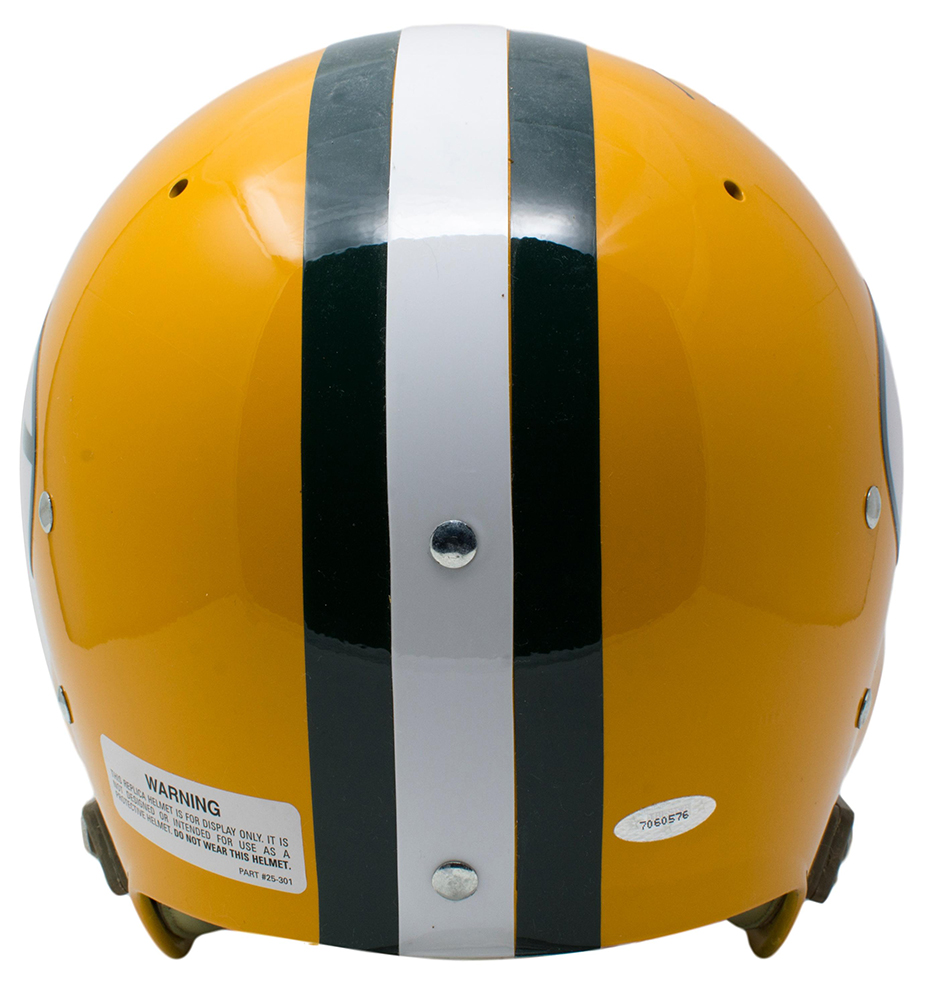 Bart Starr Signed Green Bay Packers TK Full-Size Suspension Helmet Inscribed "HOF 77" (TriStar Hologram) at PristineAuction.com Bart Starr Signed Green Bay Packers TK Full-Size Suspension Helmet Inscribed "HOF 77" (TriStar Hologram) at PristineAuction.com