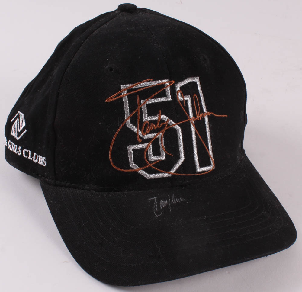 Randy Johnson Signed Arizona Diamondbacks Hat (JSA Hologram) at PristineAuction.com Randy Johnson Signed Arizona Diamondbacks Hat (JSA Hologram) at PristineAuction.com