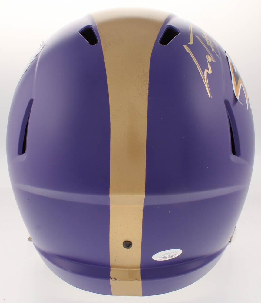 Lamar Jackson Signed Baltimore Ravens Full-Size Speed Helmet (JSA COA) at PristineAuction.com Lamar Jackson Signed Baltimore Ravens Full-Size Speed Helmet (JSA COA) at PristineAuction.com