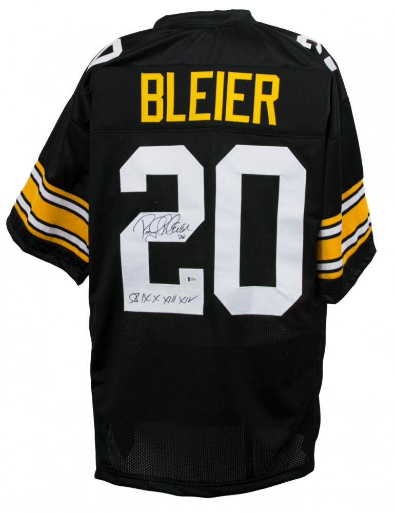 rocky bleier signed jersey