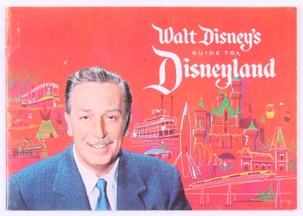Vintage 1961 "Walt Disney's" Guide to Disneyland Booklet at PristineAuction.com Vintage 1961 "Walt Disney's" Guide to Disneyland Booklet at PristineAuction.com