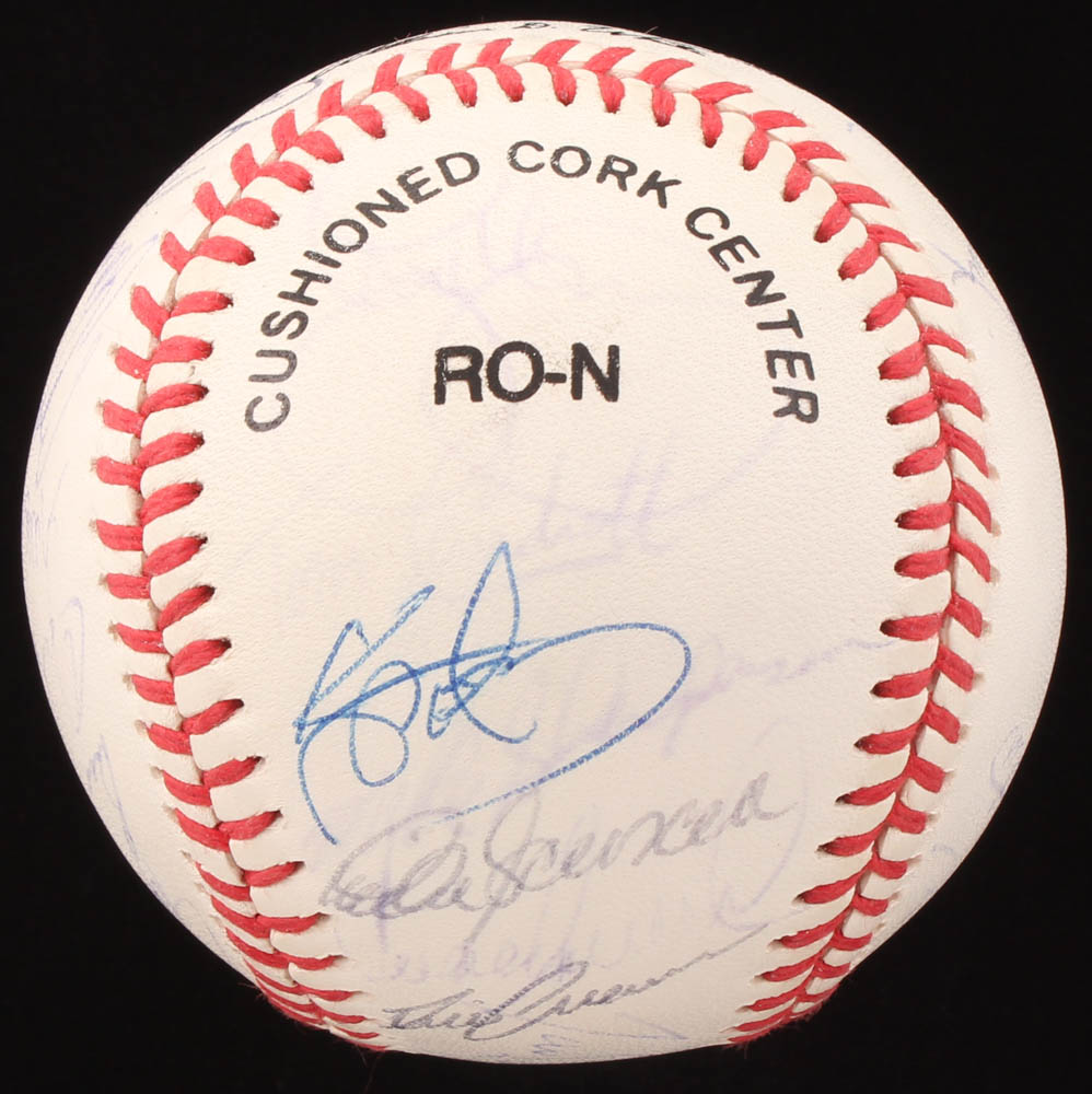 1992 Los Angeles Dodgers Team-Signed ONL Baseball Signed by (30) with Darryl Strawberry, Eric Karros, Orel Hershiser, Tim Crews, Tommy Lasorda (PSA LOA) at PristineAuction.com 1992 Los Angeles Dodgers Team-Signed ONL Baseball Signed by (30) with Darryl Strawberry, Eric Karros, Orel Hershiser, Tim Crews, Tommy Lasorda (PSA LOA) at PristineAuction.com