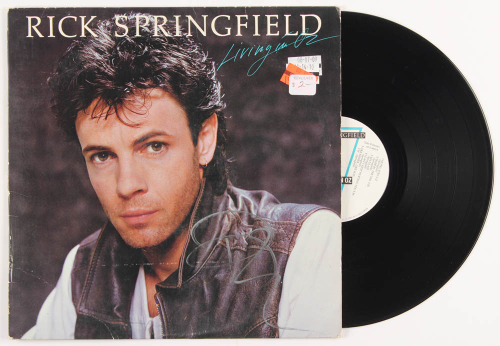 Rick Springfield Signed "Living in Oz" Vinyl Record Album (JSA Hologram) at PristineAuction.com Rick Springfield Signed "Living in Oz" Vinyl Record Album (JSA Hologram) at PristineAuction.com